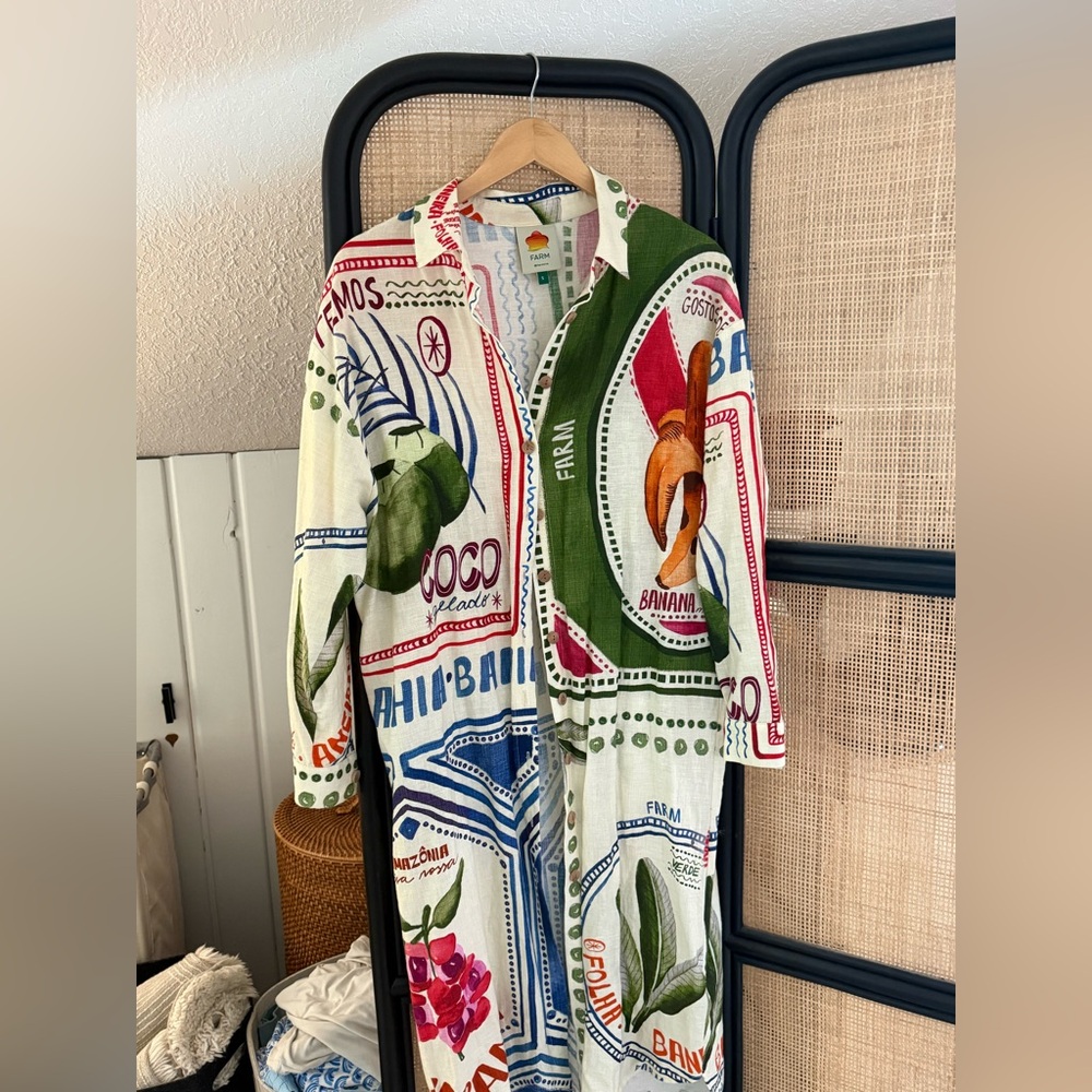 Farm Rio Shirt Dress